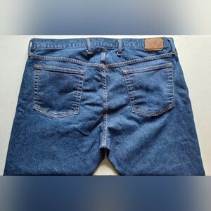 A Gap Denim Slim Men's Worn Dark Jeans